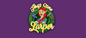 thrift store larper logo